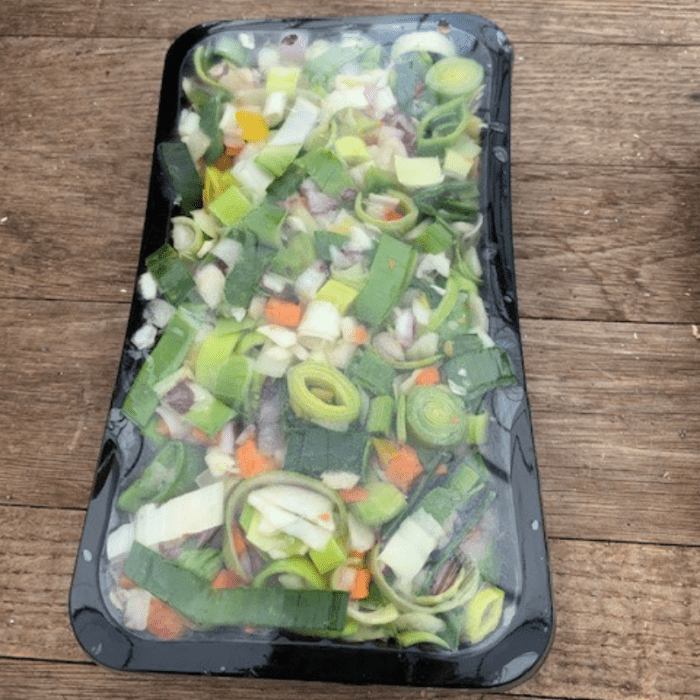 Gesneden groente macaroni/spaghetti 400 gr.